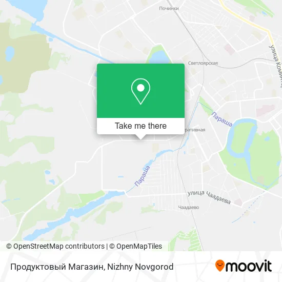 Продуктовый Магазин map