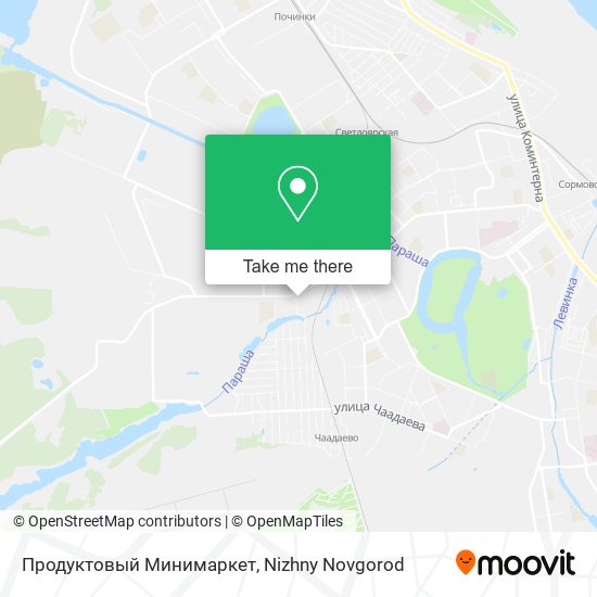 Продуктовый Минимаркет map