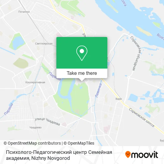 Психолого-Педагогический центр Семейная академия map
