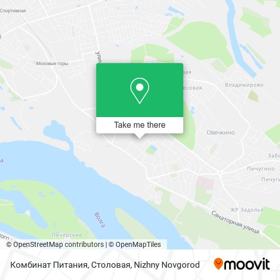 Комбинат Питания, Столовая map