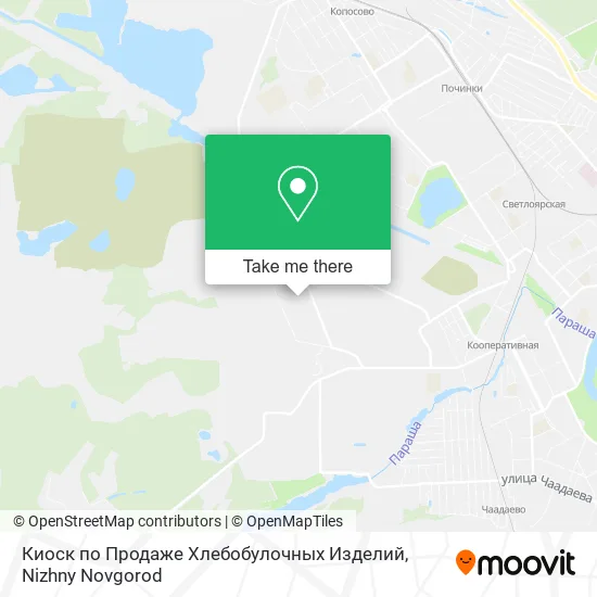 Киоск по Продаже Хлебобулочных Изделий map