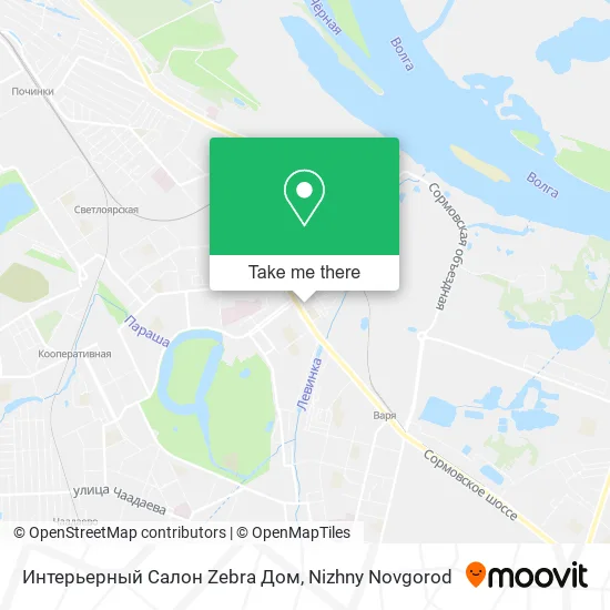 Интерьерный Салон Zebra Дом map
