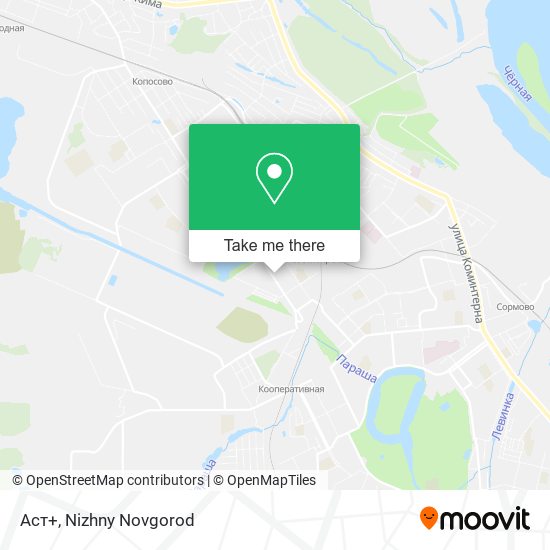 Аст+ map