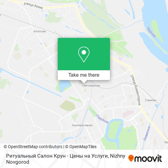 Ритуальный Салон Крун - Цены на Услуги map