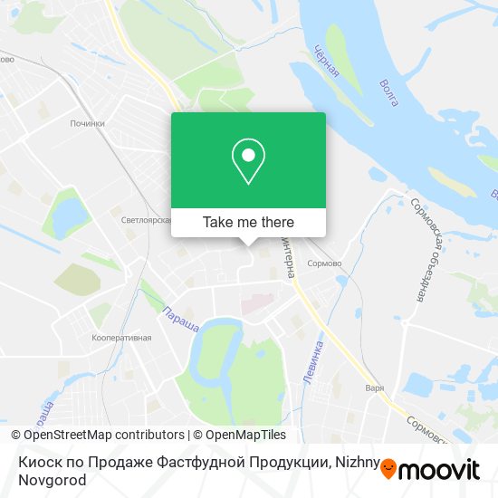 Киоск по Продаже Фастфудной Продукции map