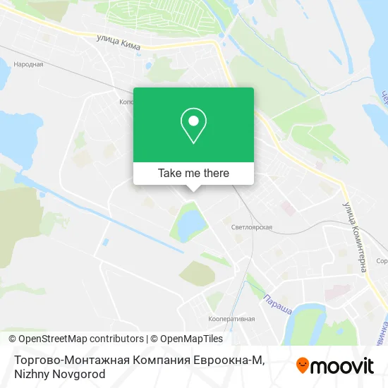 Торгово-Монтажная Компания Евроокна-М map