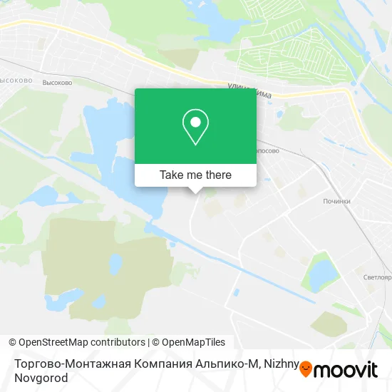 Торгово-Монтажная Компания Альпико-М map