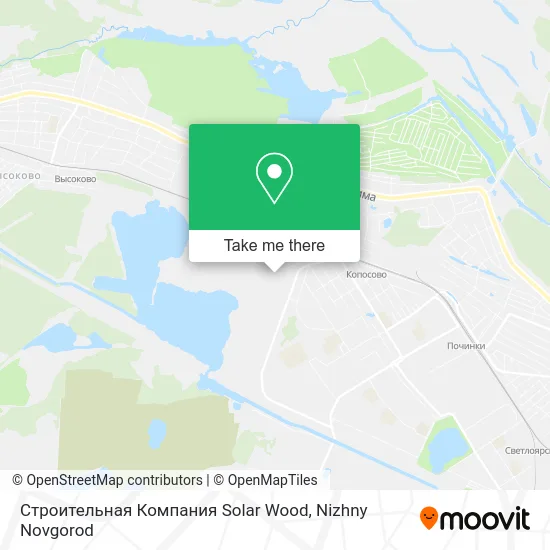 Строительная Компания Solar Wood map