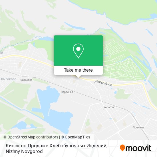 Киоск по Продаже Хлебобулочных Изделий map