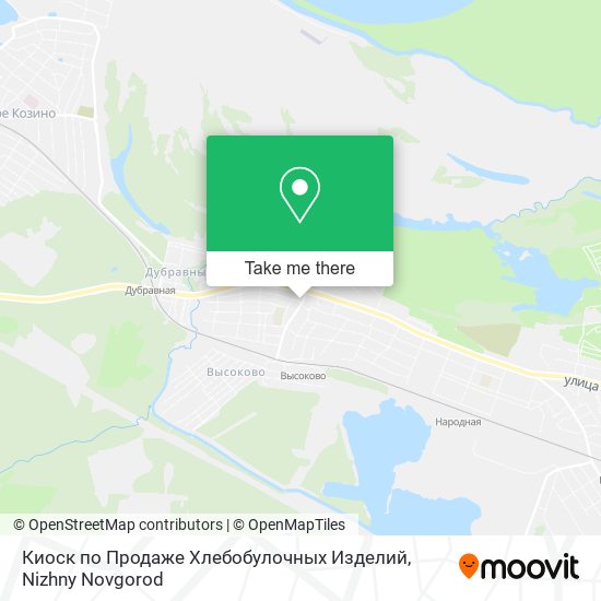 Киоск по Продаже Хлебобулочных Изделий map