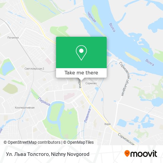 Ул. Льва Толстого map