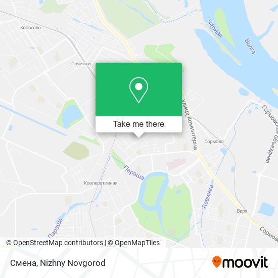 Смена map