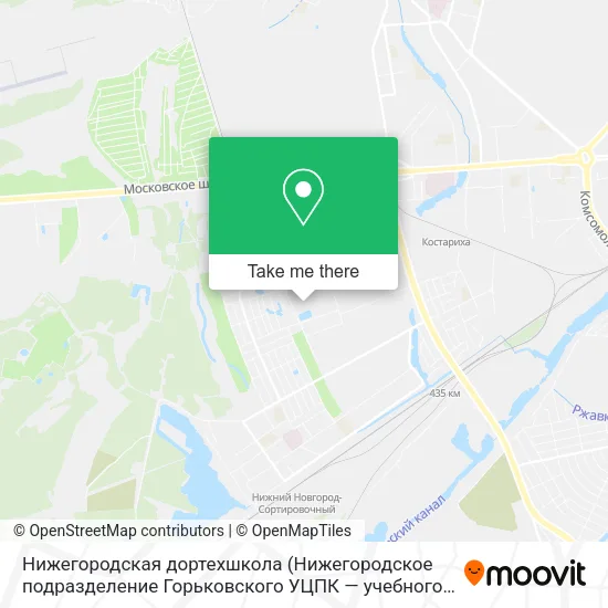 Нижегородская дортехшкола map