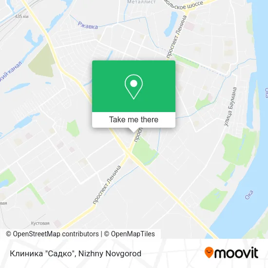 Клиника "Садко" map