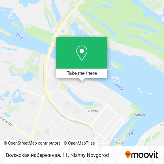 Волжская набережная, 11 map