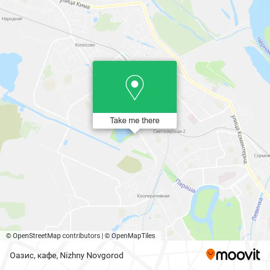 Оазис, кафе map