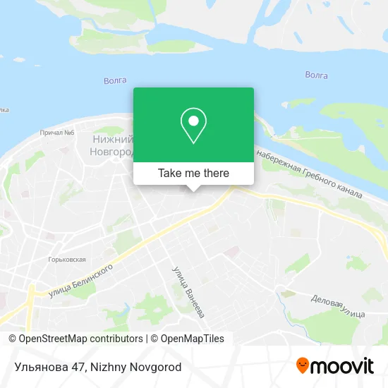 Ульянова 47 map