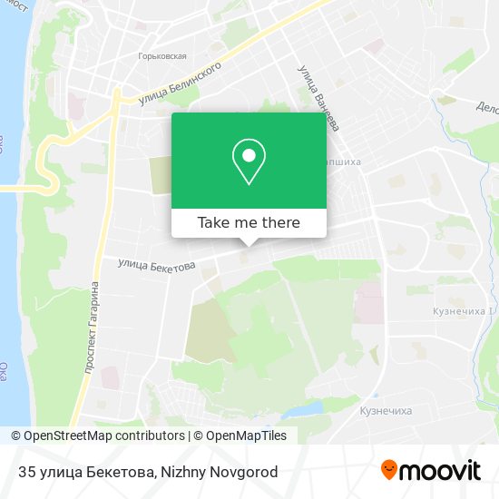 35 улица Бекетова map