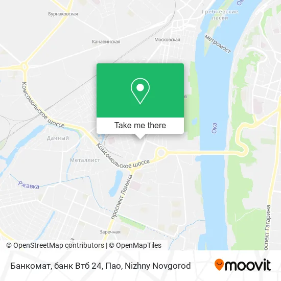 Банкомат, банк Втб 24, Пао map