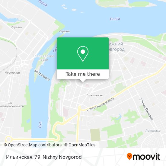 Ильинская, 79 map