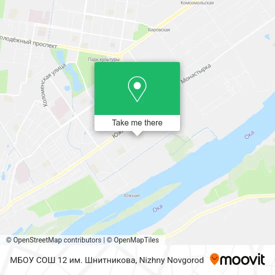 МБОУ СОШ 12 им. Шнитникова map