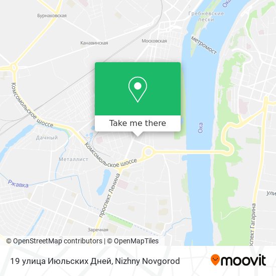 19 улица Июльских Дней map