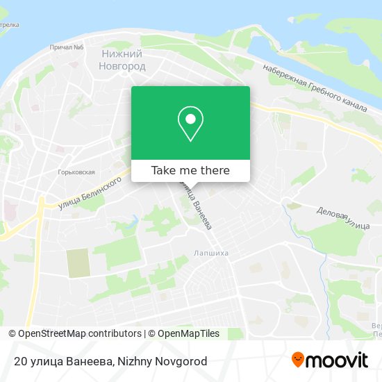 20 улица Ванеева map
