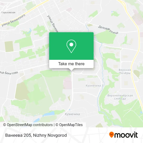 Ванеева 205 map