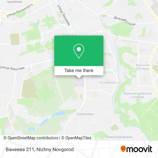 Ванеева 211 map