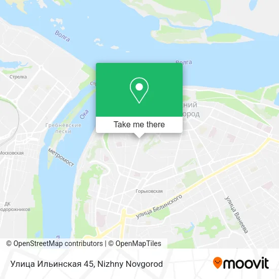 Улица Ильинская 45 map