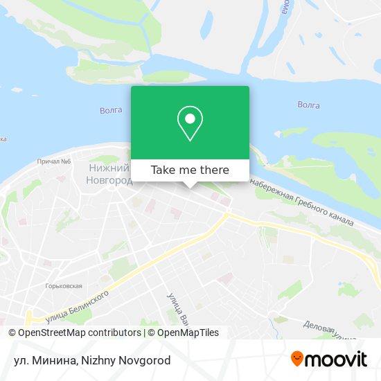 ул. Минина map