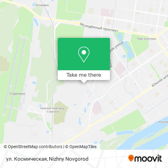 ул. Космическая map
