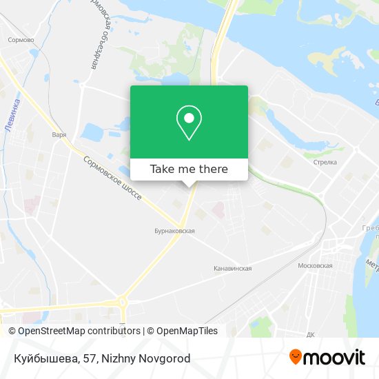 Куйбышева, 57 map