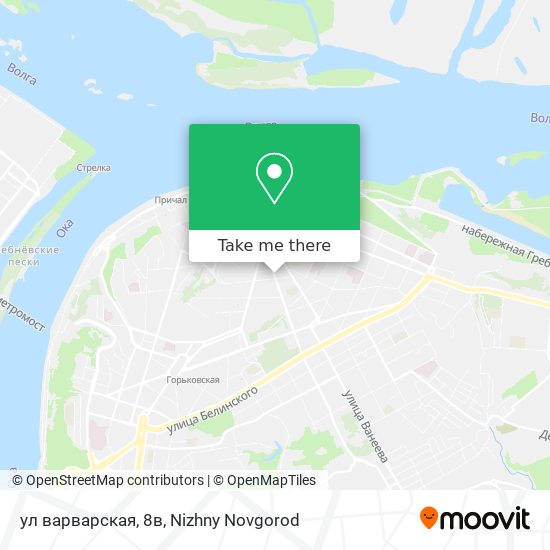 ул варварская, 8в map