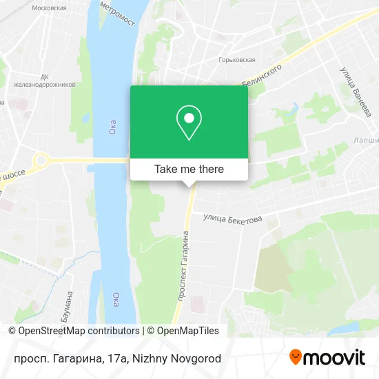 просп. Гагарина, 17а map