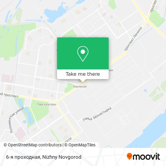 6-я проходная map