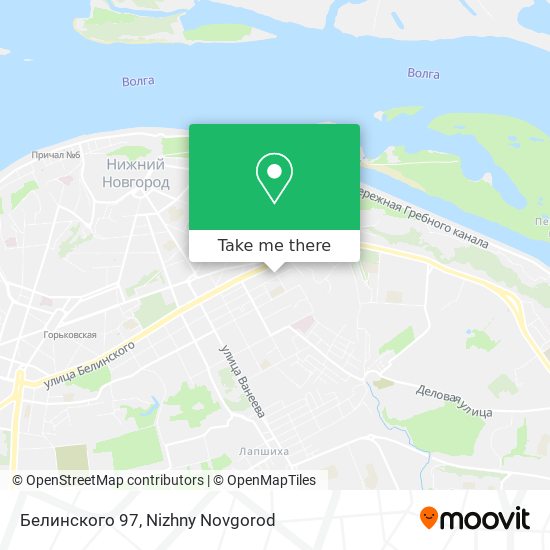 Белинского 97 map