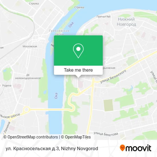ул. Красносельская д.3 map