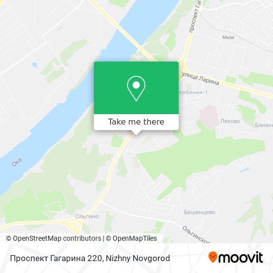 Проспект Гагарина 220 map