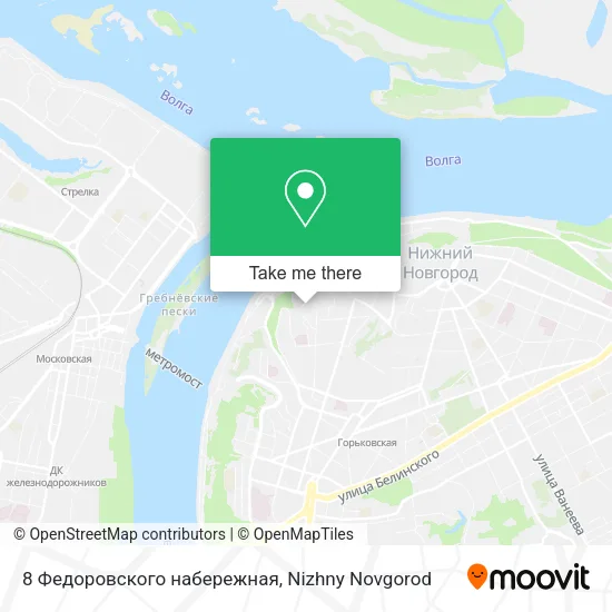 8 Федоровского набережная map