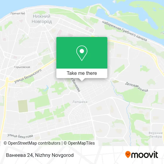 Ванеева 24 map