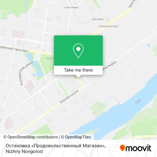 Остановка «Продовольственный Магазин» map