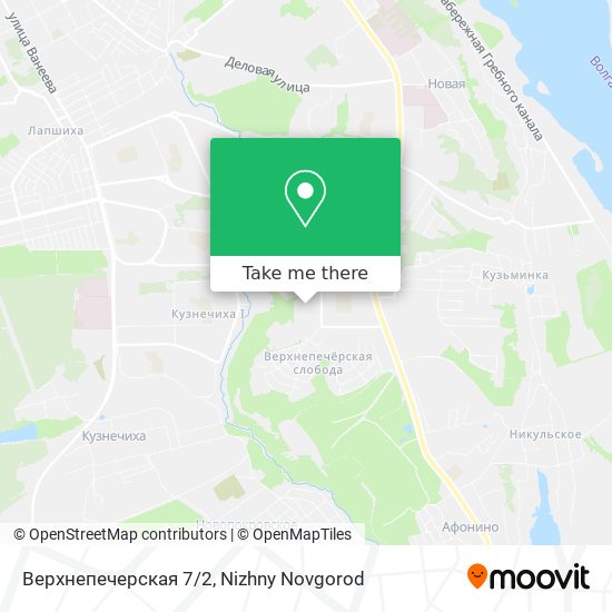 Верхнепечерская 7/2 map