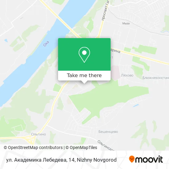 ул. Академика Лебедева, 14 map