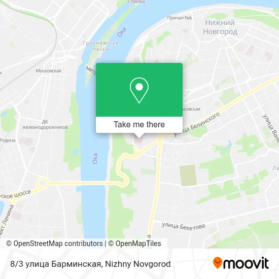 8/3 улица Барминская map