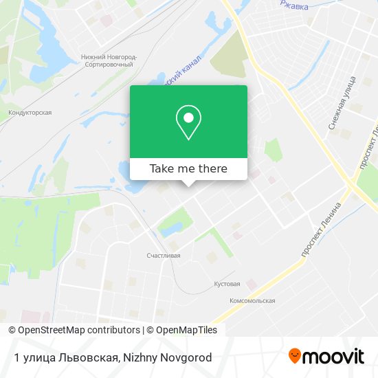 1 улица Львовская map