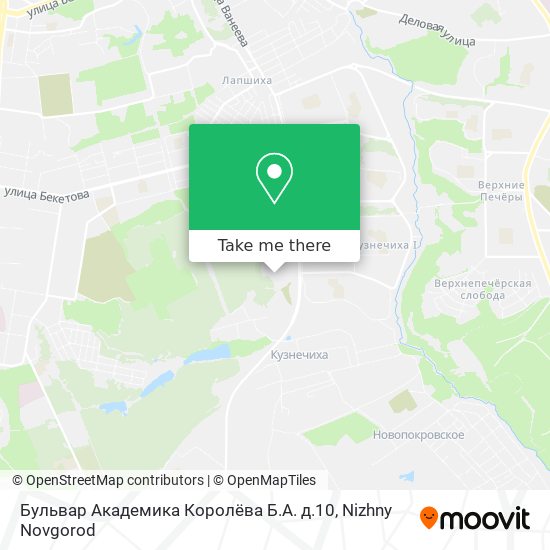 Бульвар Академика Королёва Б.А. д.10 map