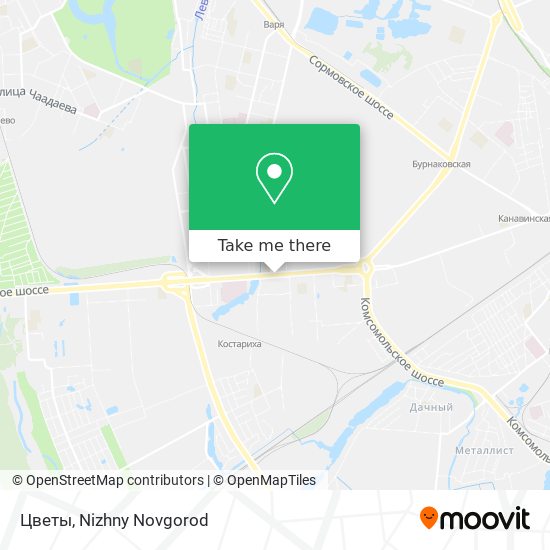 Цветы map