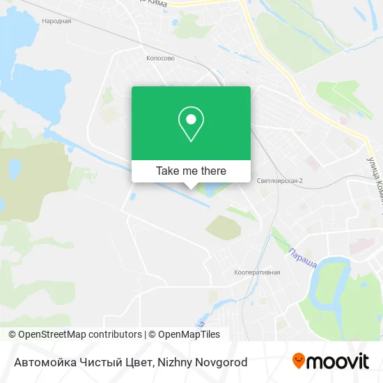Автомойка Чистый Цвет map