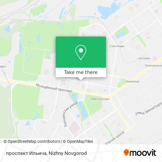проспект Ильича map